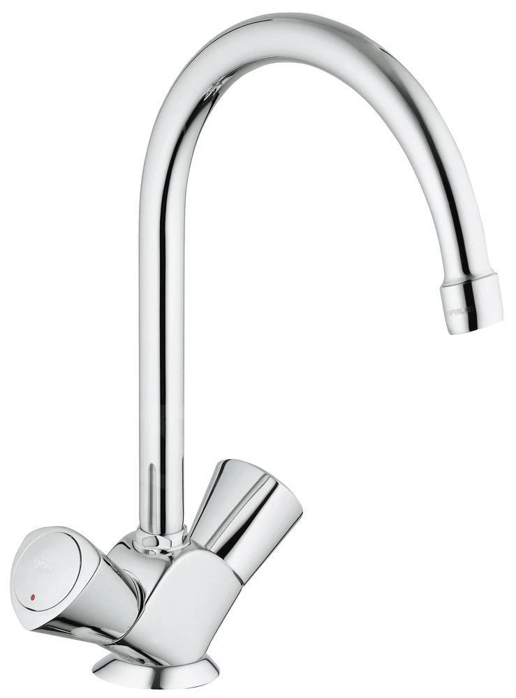 Grohe Costa S - Miscelatore A Manopole Per Cucina, Cromato 31819001 2 Grohe Costa S - Miscelatore A Manopole Per Cucina, Cromato 31819001