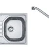 Franke Set - Set N72, Lavello In Acciaio Inox OLN 611-63 E Miscelatore FB 250.031, Acciaio Inox/cromo 101.0618.833 -franke Shop f28213b34a60515f1b86d457