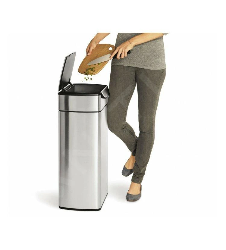 Simplehuman Pattumiere - Pattumiera 40 L, Touch-bar, Acciaio Inox Spazzolato CW2014 10 Simplehuman Pattumiere - Pattumiera 40 L, Touch-bar, Acciaio Inox Spazzolato CW2014 - immagine 8