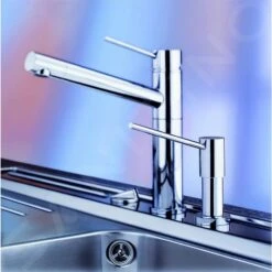 Blanco Accessori - Dispenser Di Sapone Liquido Torre, Acciaio Inox Spazzolato 521541 -franke Shop f9881c9f32680c73ae52d143