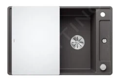Blanco Axia III 45 - Lavello In Silgranit, 770x500 Mm, Con Comando Remoto Dello Scarico E Accessori, InFino, Grigio Roccia 523200 -franke Shop f991a40787809612011874f9