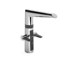 Hansa Fit - Miscelatore Elettronico Hybrid Per Lavello, Nero/cromato 65232213