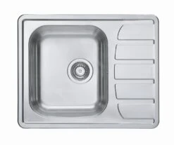 Alveus Zoom Maxim - Lavello 615x500 Mm, Acciaio Inox 1100215