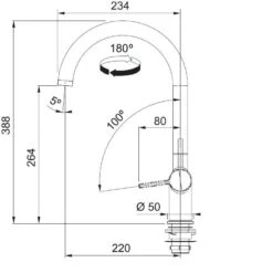 Franke Active - Miscelatore Da Lavello FN 4089.031, Cromo 115.0653.395 -franke Shop fb03b8d512ecdb268684258e